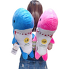 Little Bumper 3D Realistic Baby Shark Stuffed Toy Backpack for Kids (2-Pack)