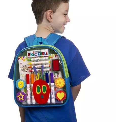 21-Piece Art and Activity Kids Backpack