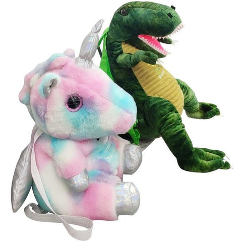 Image of Little Bumper 3D Realistic Stuffed Animal Toy Backpack for Kids