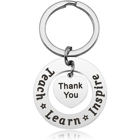 Image of Thank You Keychain - Teacher Appreciation Gift
