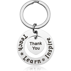Thank You Keychain - Teacher Appreciation Gift