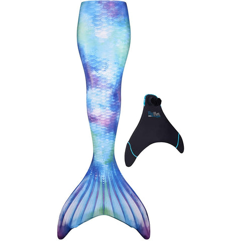 Image of Mermaid Tail for Swimming, Adults and Teens, Monofin Included