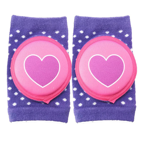 Image of Baby Crawling Knee Pad Toddler Elbow Protective Pads Crawling Safety Protector- (Purple)