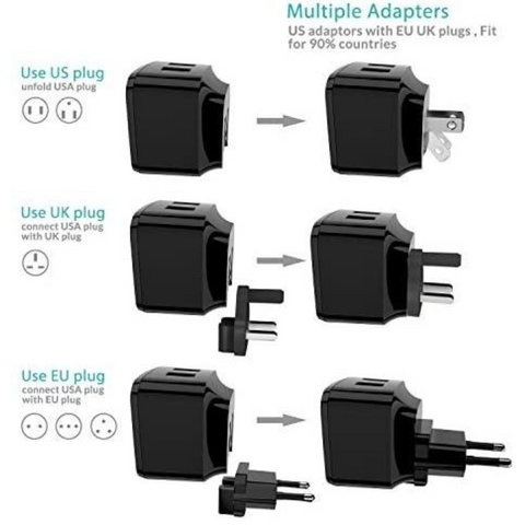 Image of Universal Fast Charging Travel Wall Charger