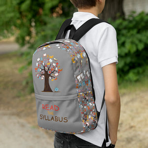 "Read the Syllabus" School Backpack