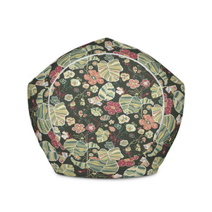 Flower Bean Bag Chair Cover