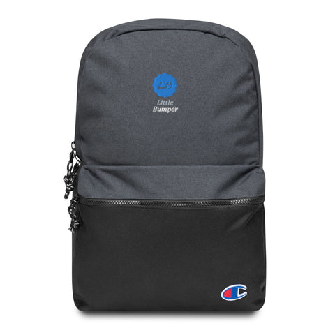 Image of Little Bumper Embroidered Champion School Backpack