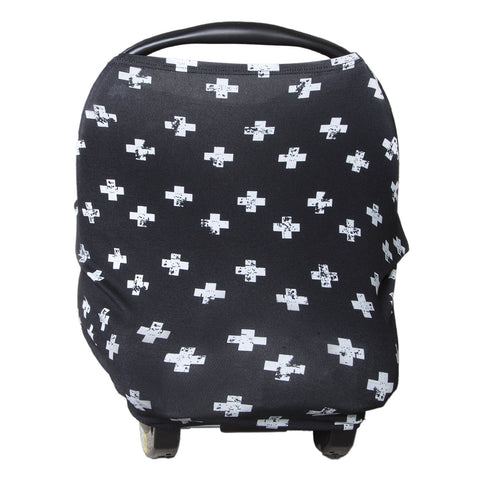 Image of Car Seat Canopy Jersey Stretch Covers