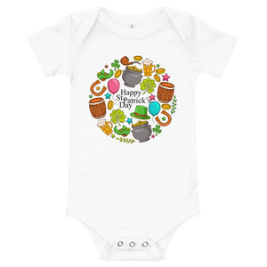 Little Bumper 6-12m "Get Some Luck" St. Patrick's Day Baby Bodysuit