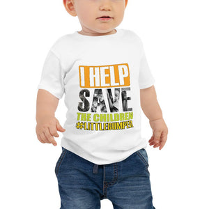 Little Bumper 6-12m I help Save The Children Baby Jersey Short Sleeve Tee
