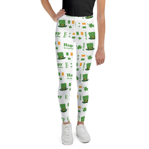 Image of Little Bumper 8 St. Patrick's Day Youth Leggings