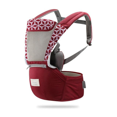 Image of Little Bumper Accessories 6625 Burgundy / United States Breathable  Baby Carrier Backpack