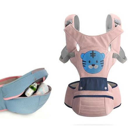 Image of Little Bumper Accessories 6630 Pink / United States Breathable  Baby Carrier Backpack