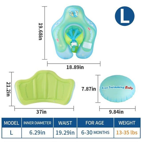 Image of Little Bumper Accessories FB6013L Upgraded Baby Swimming Floater