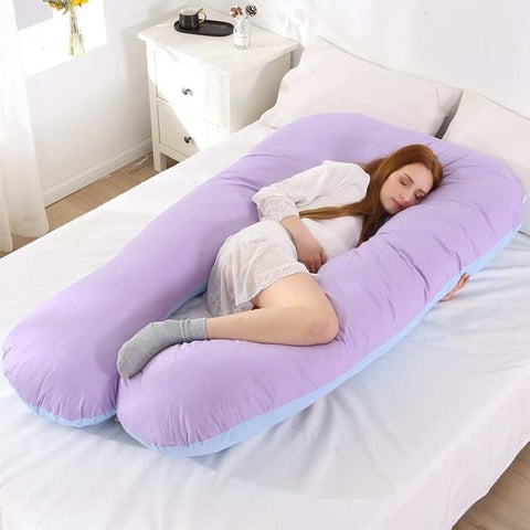 Image of Little Bumper Accessories United States / Purple Blue Pregnant Women Sleeping Support Pillow