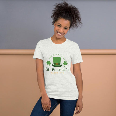 Image of Little Bumper Ash / S The Lucky Day St. Patrick's Short-Sleeve Unisex T-Shirt
