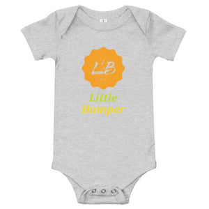 Little Bumper Athletic Heather Little Bumper Baby Short Sleeve Onsie