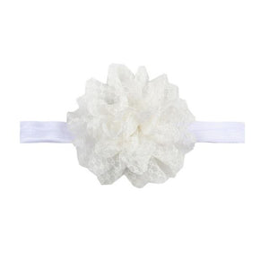 Little Bumper Baby Accessories 03 / United States Elastic Lace Flower Headband