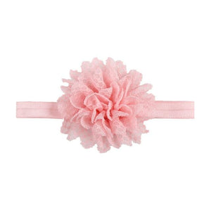 Little Bumper Baby Accessories 04 / United States Elastic Lace Flower Headband