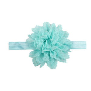 Little Bumper Baby Accessories 05 / United States Elastic Lace Flower Headband
