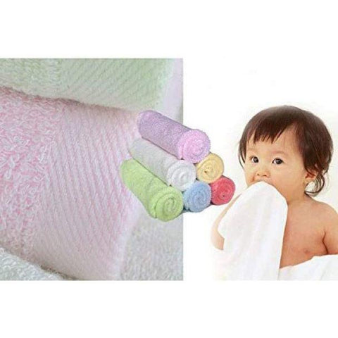 Image of Little Bumper Baby Accessories 2 Pack "4pcs Small Serving Bamboo Bowls for Kids and Babies" & "10 Pack Baby Girls Drool Catching Bandana set w/ FREE Baby Washcloths"