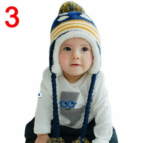 Image of Little Bumper Baby Accessories 3 1 / United States Baby Knitted Crochet Beanie