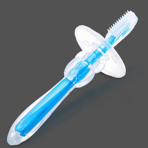Image of Little Bumper Baby Accessories A2 / United States Silicone Training Toothbrush for Newborn Baby
