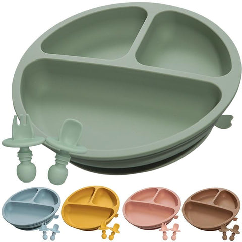 Image of Little Bumper Baby Accessories Baby Feeding  Plate Set