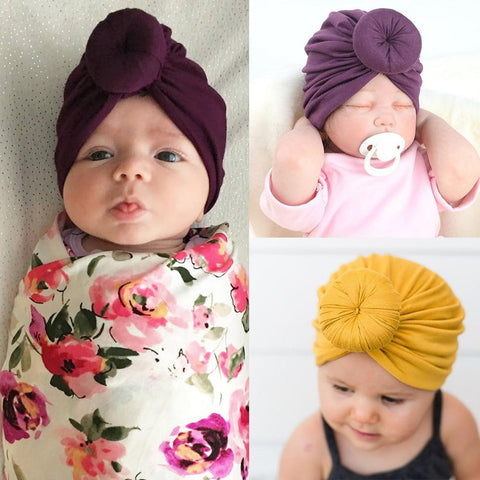 Image of Little Bumper Baby Accessories Baby Girl's Soft Turban Headband