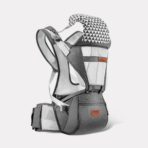 Image of Little Bumper Baby Accessories mesh gray / United States Multifunctional Baby Carrier