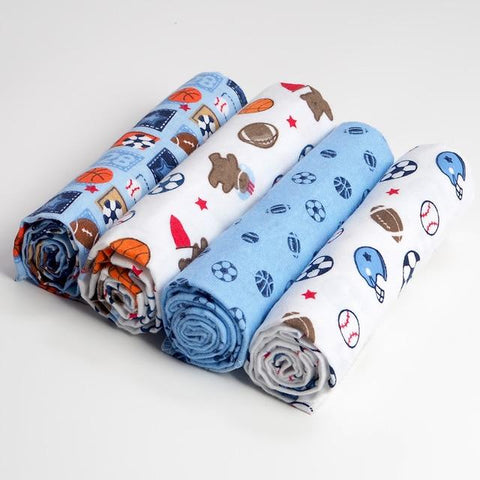 Image of Little Bumper Baby Accessories PJ3381T / United States Swaddle Wrap Baby Blankets