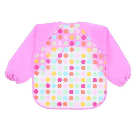 Image of Little Bumper Baby Bibs 17 / United States / 40x36cm Waterproof Colorful Baby Bibs with Full Sleeves