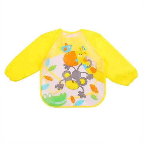 Image of Little Bumper Baby Bibs 19 / United States / 40x36cm Waterproof Colorful Baby Bibs with Full Sleeves