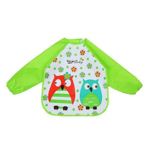 Little Bumper Baby Bibs 21 / United States / 40x36cm Waterproof Colorful Baby Bibs with Full Sleeves