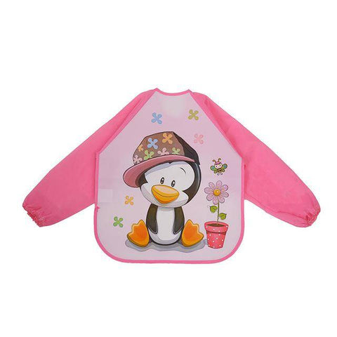 Little Bumper Baby Bibs 22 / United States / 40x36cm Waterproof Colorful Baby Bibs with Full Sleeves