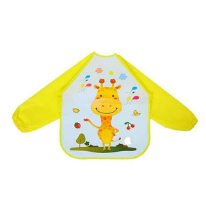 Little Bumper Baby Bibs 23 / United States / 40x36cm Waterproof Colorful Baby Bibs with Full Sleeves