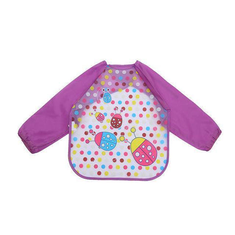 Image of Little Bumper Baby Bibs 3 / United States / 40x36cm Waterproof Colorful Baby Bibs with Full Sleeves