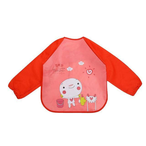 Little Bumper Baby Bibs 7 / United States / 40x36cm Waterproof Colorful Baby Bibs with Full Sleeves