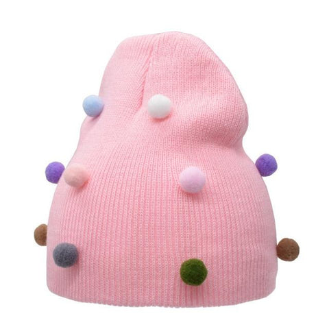 Image of Little Bumper Baby Clothes 01 / United States Knitted Kids Beanie Cap