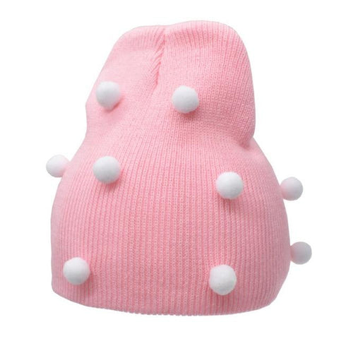 Image of Little Bumper Baby Clothes 03 / United States Knitted Kids Beanie Cap
