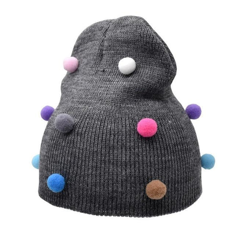 Image of Little Bumper Baby Clothes 07 / United States Knitted Kids Beanie Cap