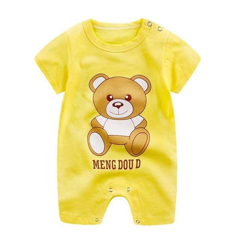 Image of Little Bumper Baby Clothes 4 / 18M-Height 70-75cm Romper Short Sleeve  Unisex Baby Clothes