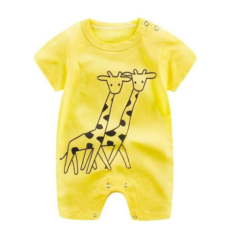Image of Little Bumper Baby Clothes 5 / 3M-Height 55-60cm Romper Short Sleeve  Unisex Baby Clothes