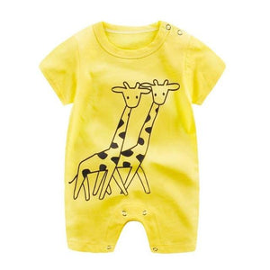Little Bumper Baby Clothes 5 / 3M-Height 55-60cm Romper Short Sleeve  Unisex Baby Clothes