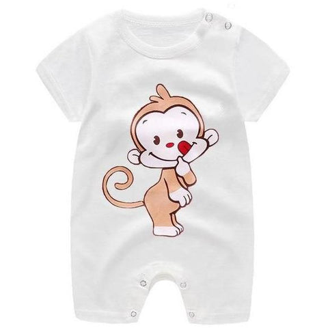 Little Bumper Baby Clothes 8 / 3M-Height 55-60cm Romper Short Sleeve  Unisex Baby Clothes