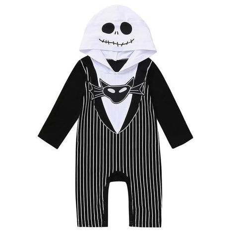 Image of Little Bumper Baby Clothes A / 24M / United States Halloween Novelty Hooded Romper for Babies