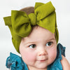 Little Bumper Baby Clothes Bow Elastic Hairband for Girls