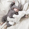 Little Bumper Baby Clothes Bunny Hoodie Baby Rompers