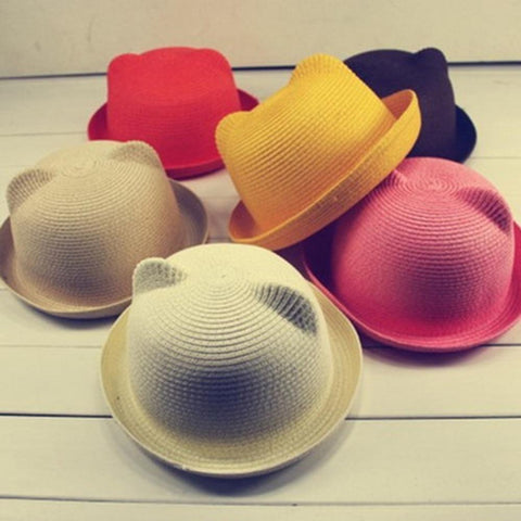 Image of Little Bumper Baby Clothes Children Breathable Straw Hat