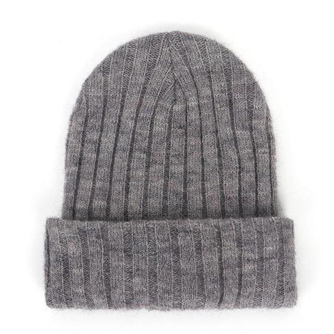 Image of Little Bumper Baby Clothes Dark Gray / United States Beanie Knitted Kids Hat